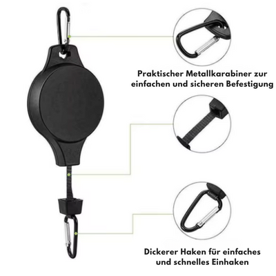 PlantLift™ – Müheloses Aufhängen & Gießen von Pflanzen