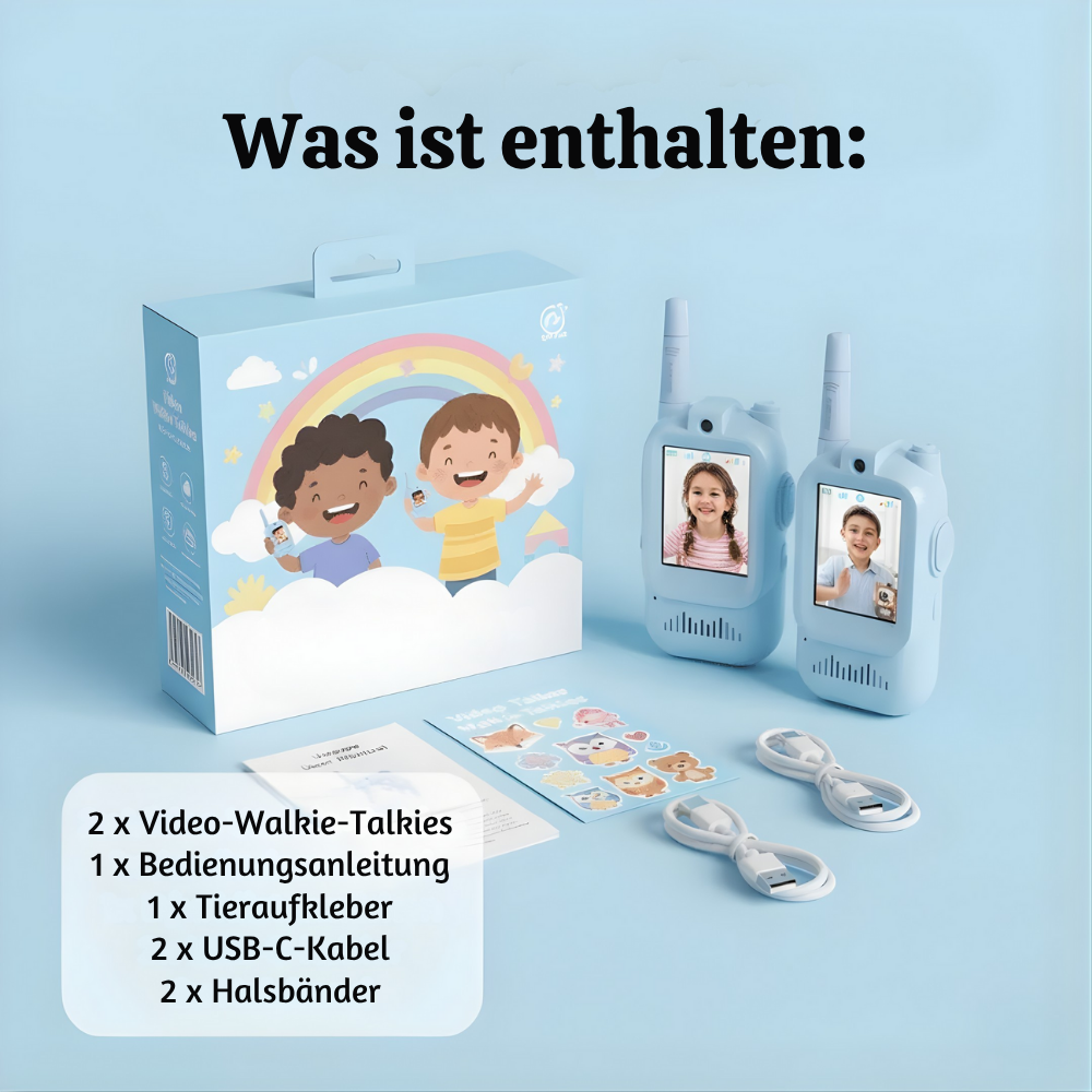 ChatScout™ – Kinder Video Kommunikations Walkie-Talkies