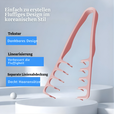 WaveWhisp™ – Hitzefreie Texturierende Stylingkamm