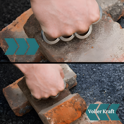 Defendora™ – Tragbares Edelstahl 4-Ring Selbstverteidigungs Sicherheitswerkzeug