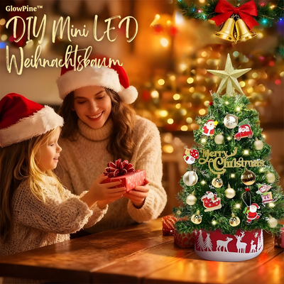 GlowPine™ – DIY Mini LED Weihnachtsbaum