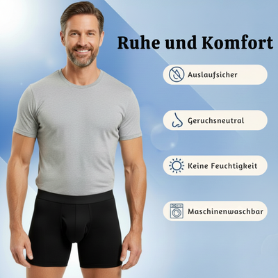 Harald™ – Auslaufsichere Inkontinenz Boxershorts für Herren