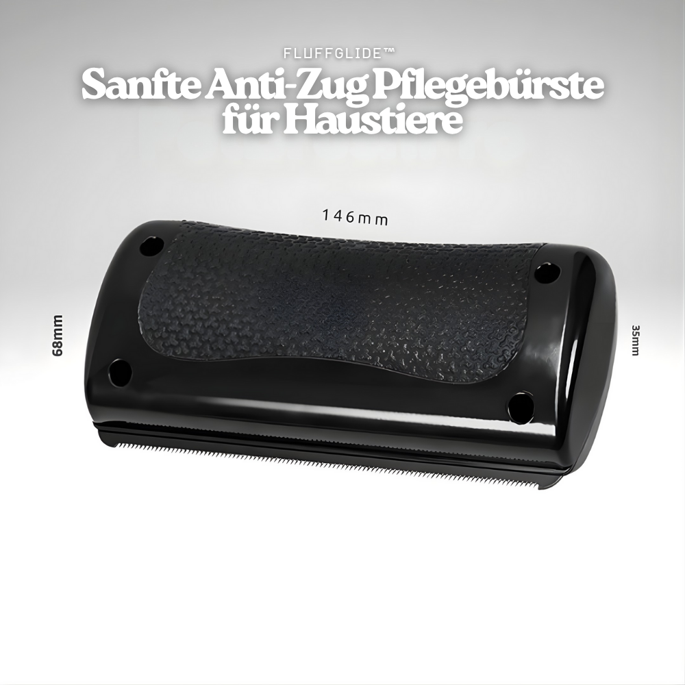 FluffGlide™ – Sanfte Anti-Zug Pflegebürste für Haustiere