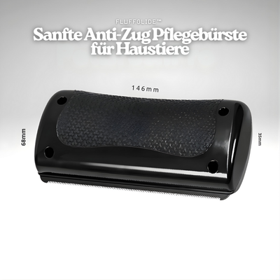 FluffGlide™ – Sanfte Anti-Zug Pflegebürste für Haustiere