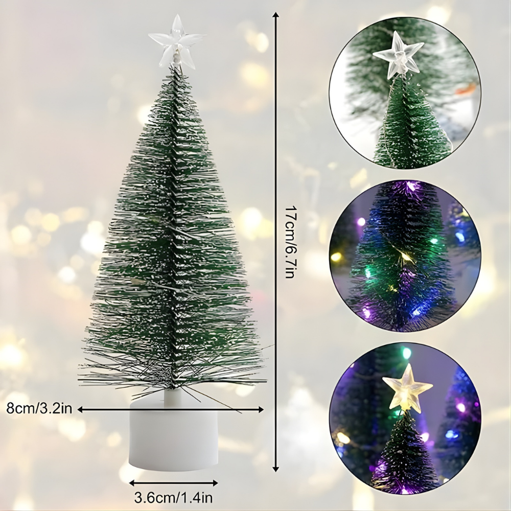 StarGlow™ – Mini LED Weihnachtsbaum Lichtdekoration