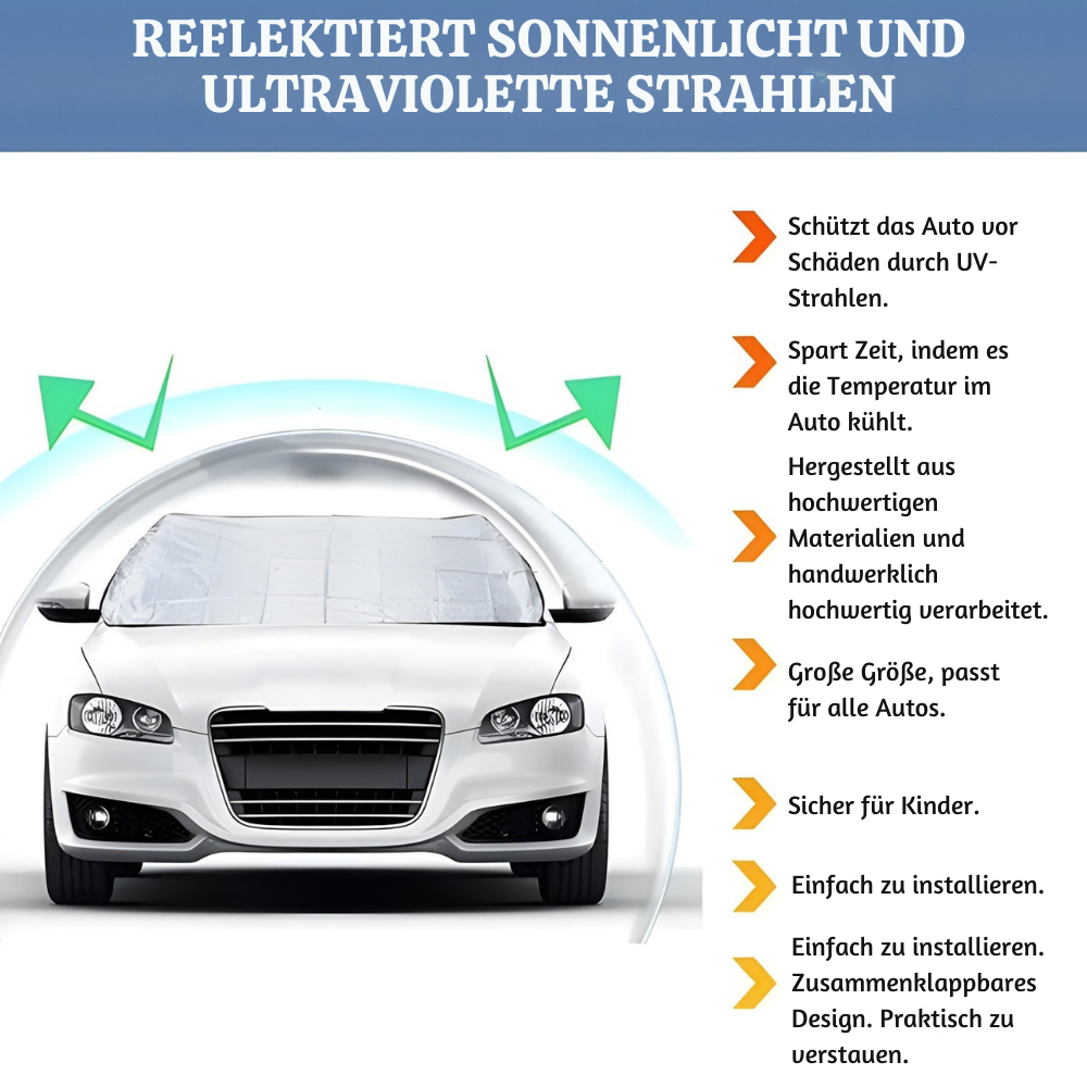 ShieldWrap™ – Ganzjahres Frontscheibenabdeckung für Autos