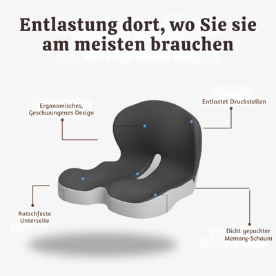 PostureEase™ – Orthopädisches Sitzkissen