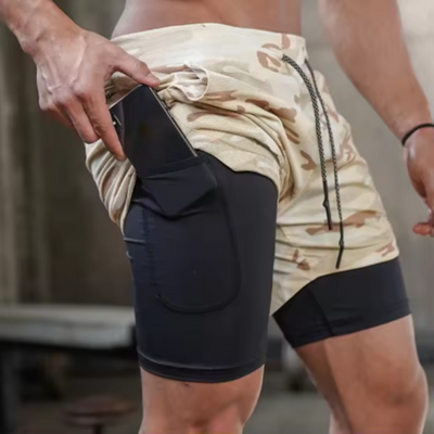 Rex™ – Leichte Camo-Shorts