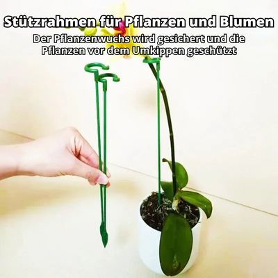 PlantGuard™ - 10 Stück langlebige Pflanzenstützklammern