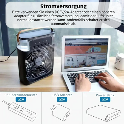 CoolMist™ – 3-in-1 Tragbare Klimaanlage