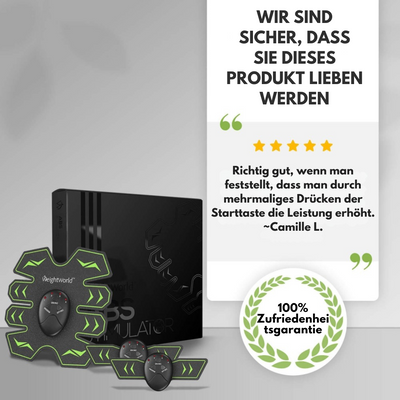 CoreFlex™ – EMS-Muskeltrainer für Bauch & Arme