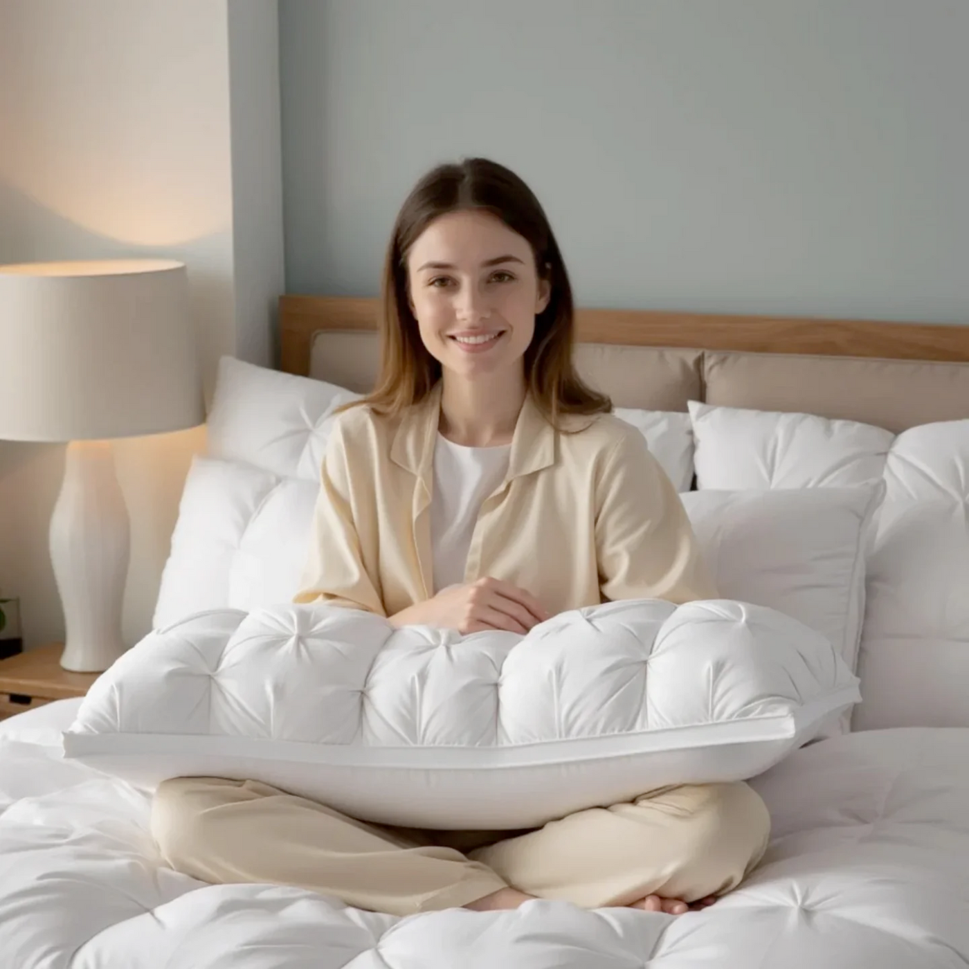 CloudRest™ – Premium Ergonomisches Schlafkissen