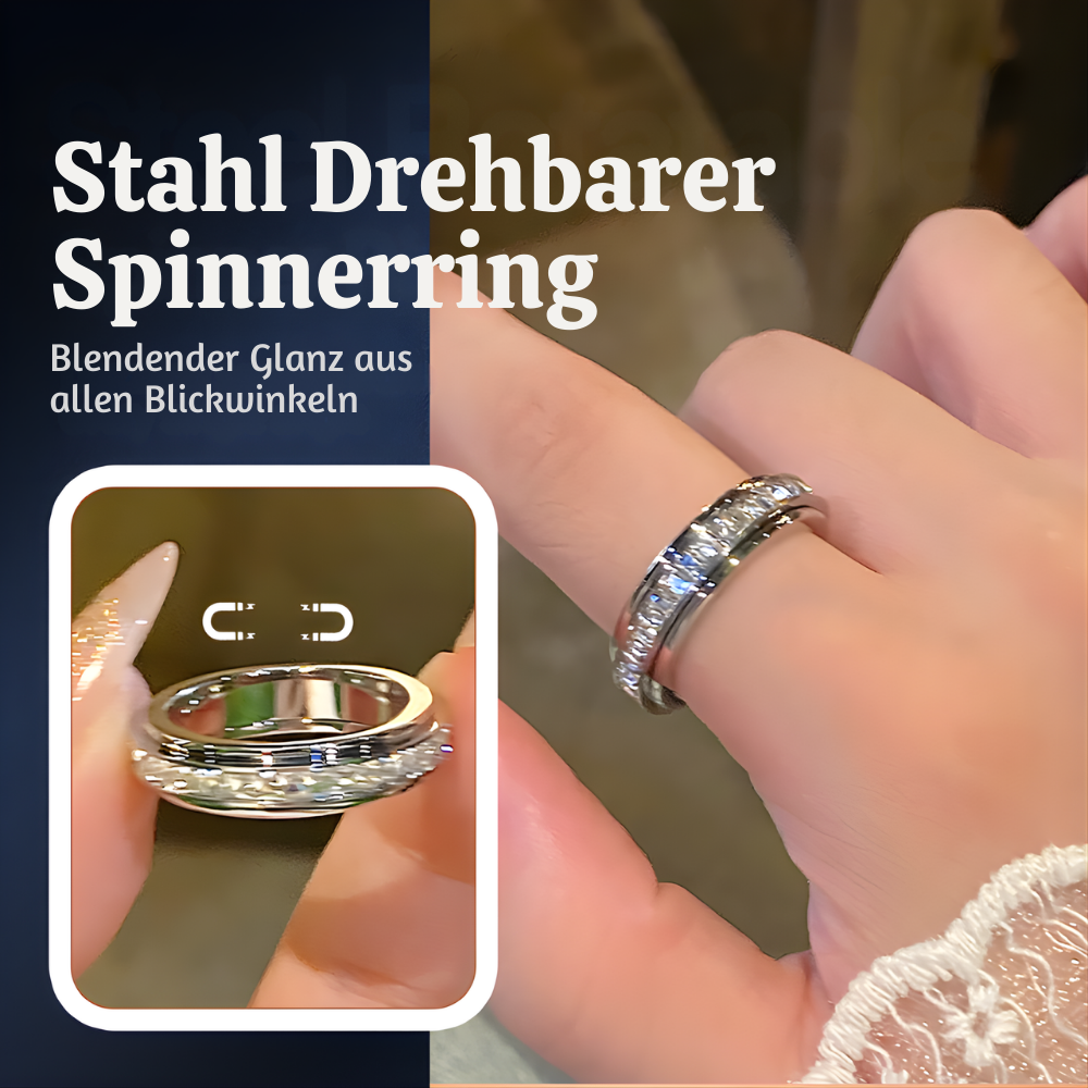 AuraSpin™ – Drehbarer Titan Fidget Ring