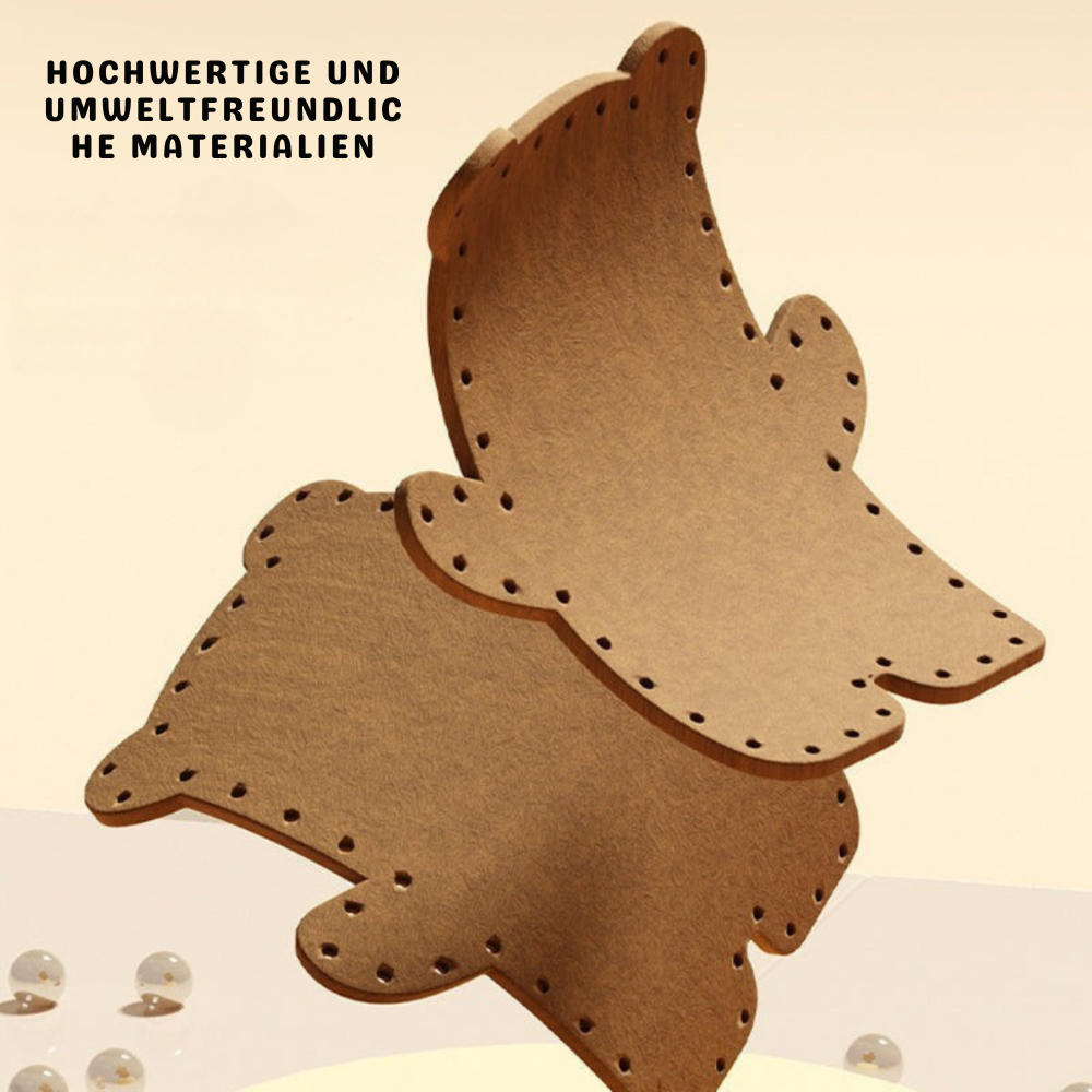 CraftCritters™ – Kinder DIY 3D Stickerei Bastelset