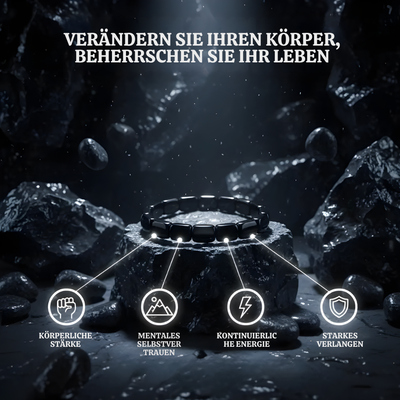 StoneForce™ – Magnetisches Wellness Hämatit Kraftarmband