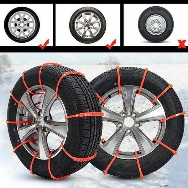 FrostRail™ – Universelle Winter Anti-Rutsch Schneeketten für Fahrzeuge