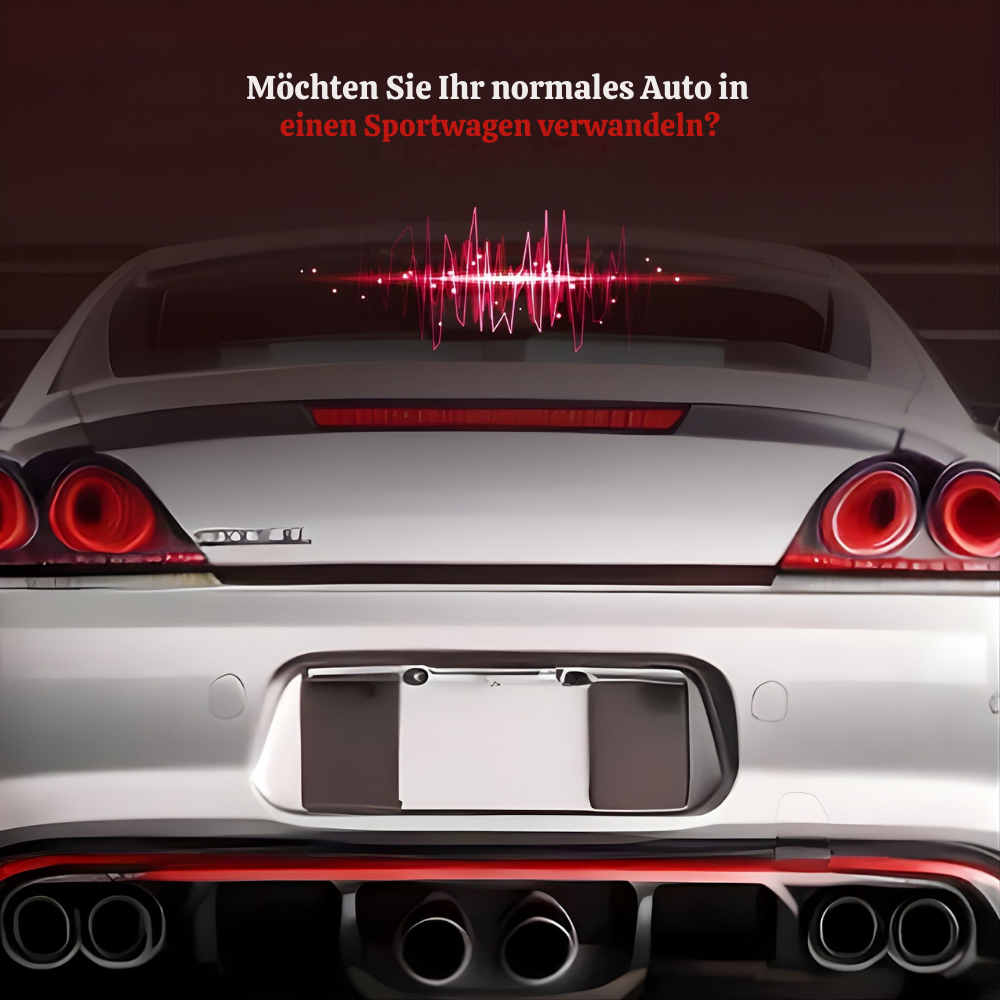 TurboRoar™ – Universeller Turbo-Effekt Auspuff Sound Booster