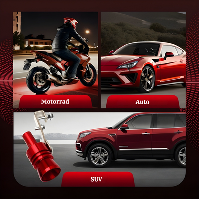 TurboRoar™ – Universeller Turbo-Effekt Auspuff Sound Booster