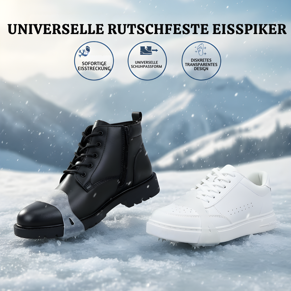 IceClutch™ – Universelle Rutschfeste Eis Spikes für Schuhe & Stiefel