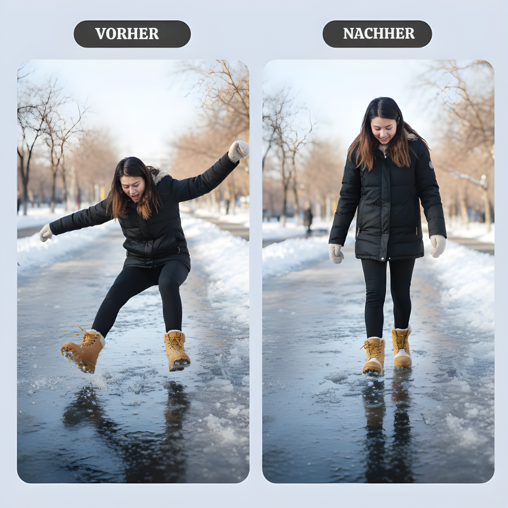 IceClutch™ – Universelle Rutschfeste Eis Spikes für Schuhe & Stiefel