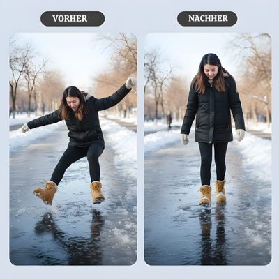 IceClutch™ – Universelle Rutschfeste Eis Spikes für Schuhe & Stiefel