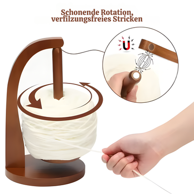 TwirlWeave™ – Verhedderungsfreier 360° Garn Organizer