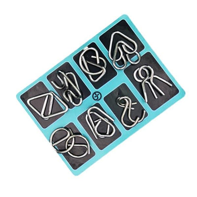 MindTwist™ - Unterhaltsame Pädagogische Metall-Gehirn-Puzzles