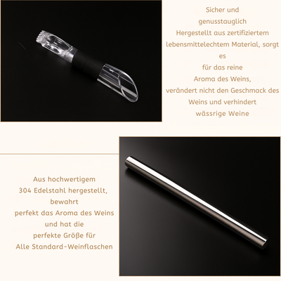 ChillPour™ – Sofortiger Tropffreier Weinkühler