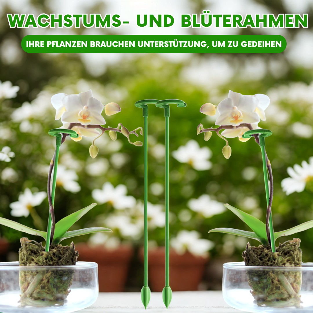 PlantGuard™ - 10 Stück langlebige Pflanzenstützklammern