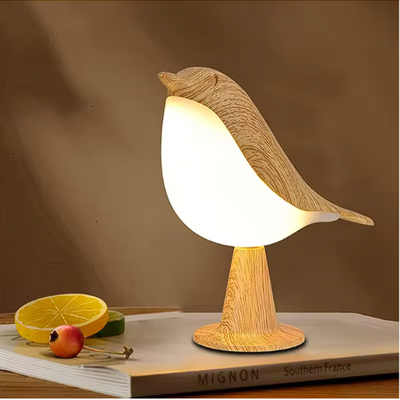 ZenGlow™ – Elegante Nachttischlampe im Vogel-Design