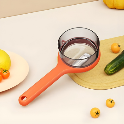 TidyPeel™ – Multifunktionel Skræller med Indbygget Affaldsbeholder