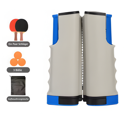 RallyGo™ – Tragbares Komplettes Tischtennis Set