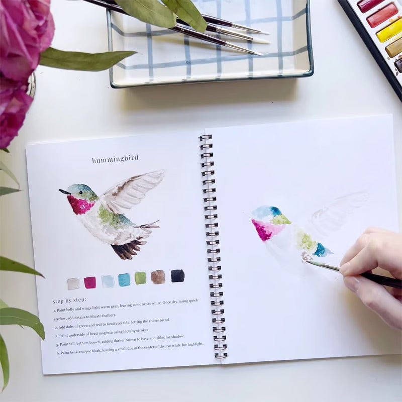 ZenBrush™ – Kreatives Therapie-Malbuch