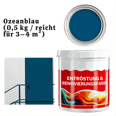 RustFix™ – Rostentferner & Renovierungsfarbe für Metall