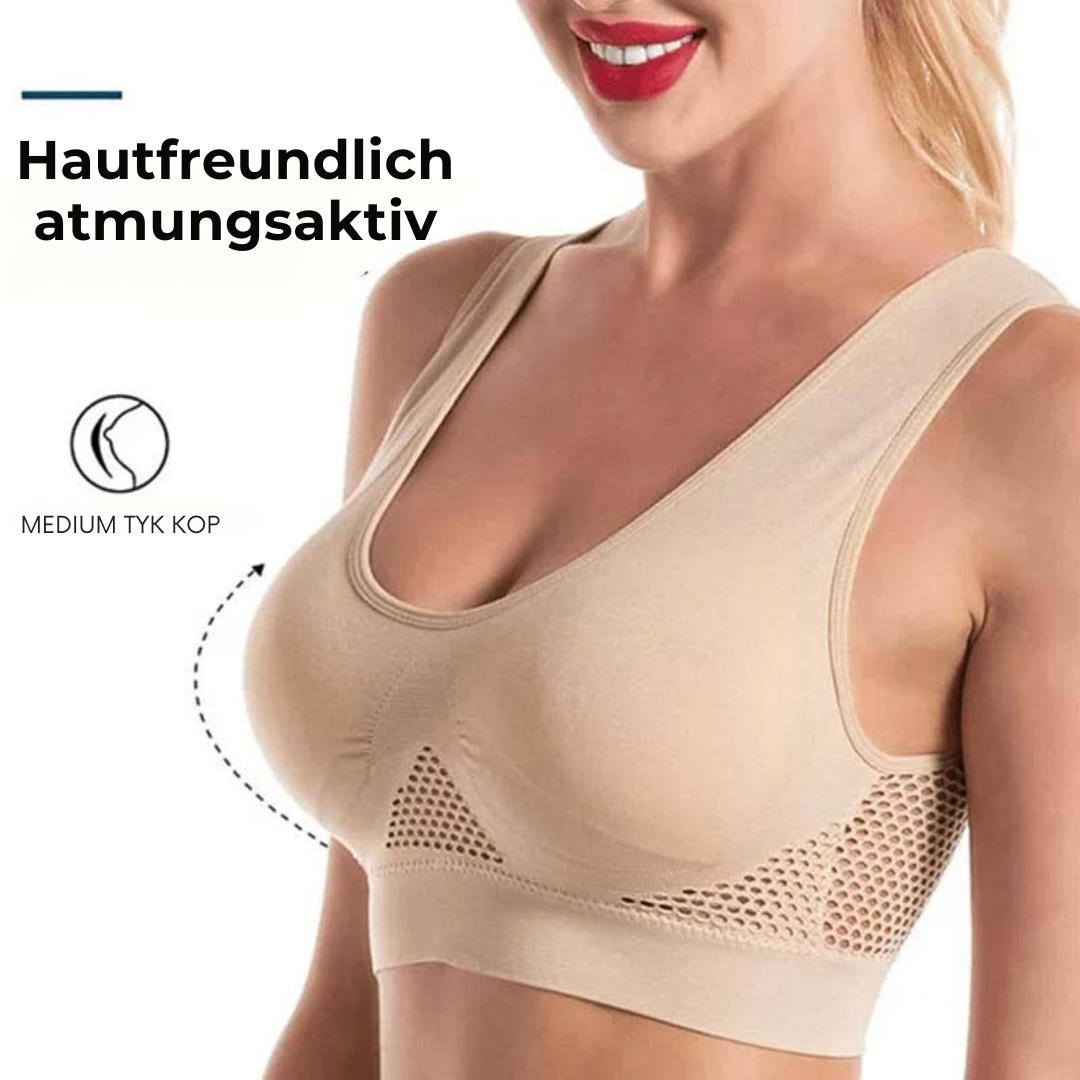 CoolLift™ – Atmungsaktiver Sport-BH mit Halt