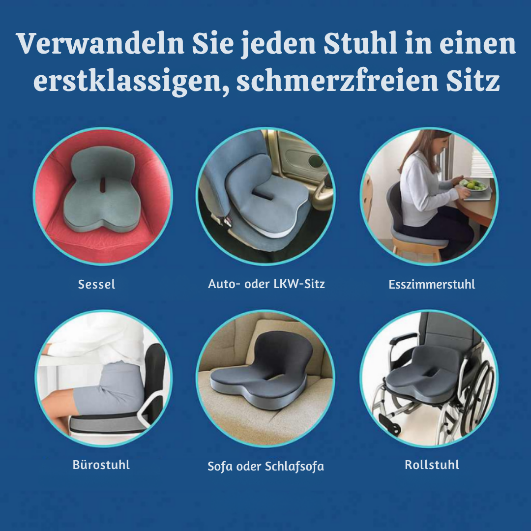 PostureEase™ – Orthopädisches Sitzkissen