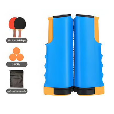 RallyGo™ – Tragbares Komplettes Tischtennis Set