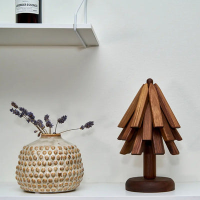 Trivetree™ - Handgefertigter Untersetzer Aus Holz