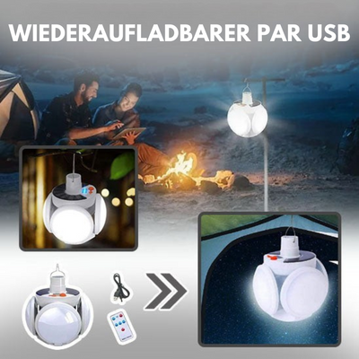 LumoGlobe™ – Faltbare 360° Campinglampe