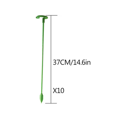 PlantGuard™ - 10 Stück langlebige Pflanzenstützklammern