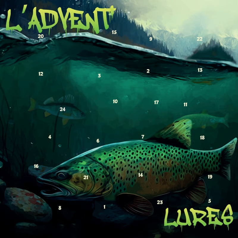 LureVault™ – Angelköder Adventskalender