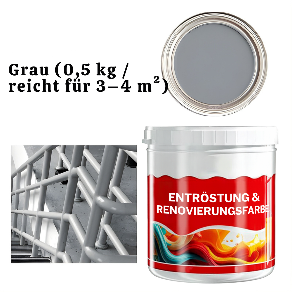 RustFix™ – Rostentferner & Renovierungsfarbe für Metall