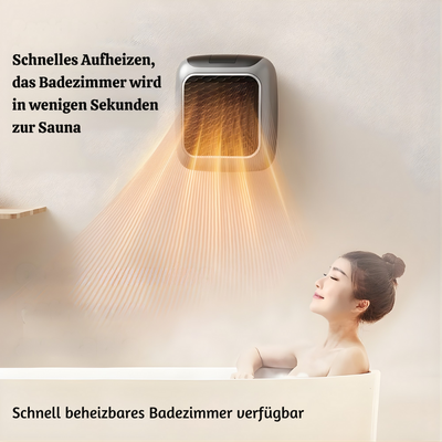 HeatNook™ – Energie­sparender Kompakter Steckdosen-Wandheizer