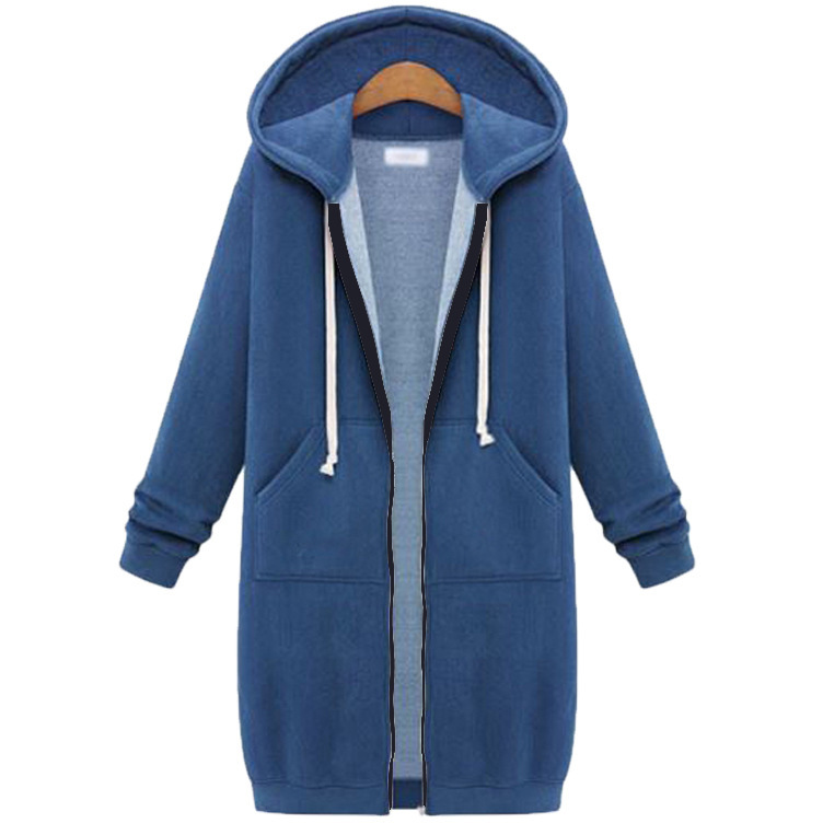 Zarah™ – Kuscheliger Damen Fleece Zip Hoodie