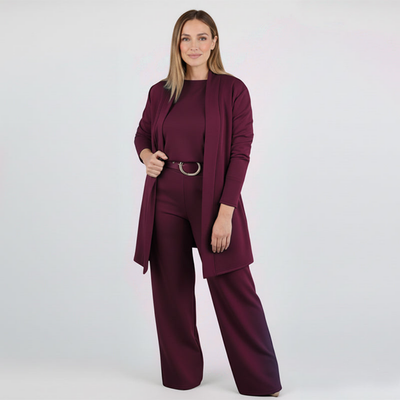 Martha™ – Schickes 3-teiliges Damen Loungewear Set