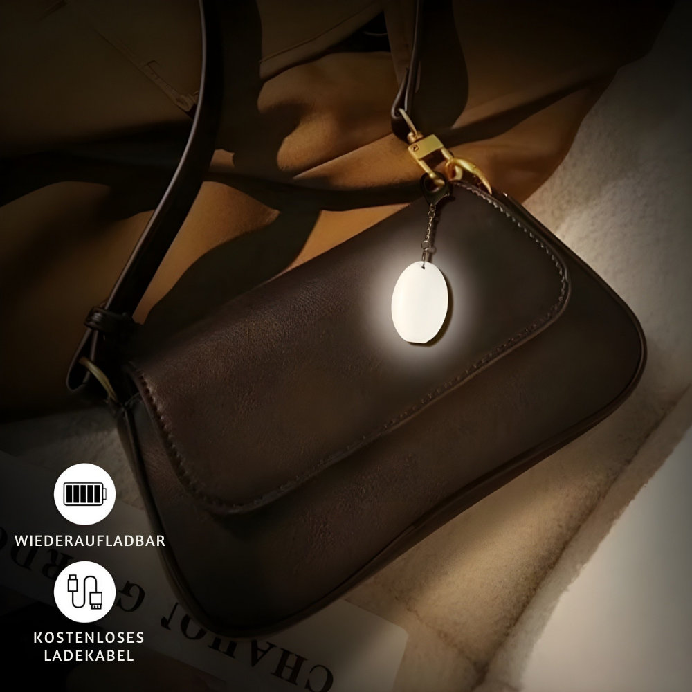 GlowTag™ – Touchsensitiver LED Taschenlicht Schlüsselanhänger