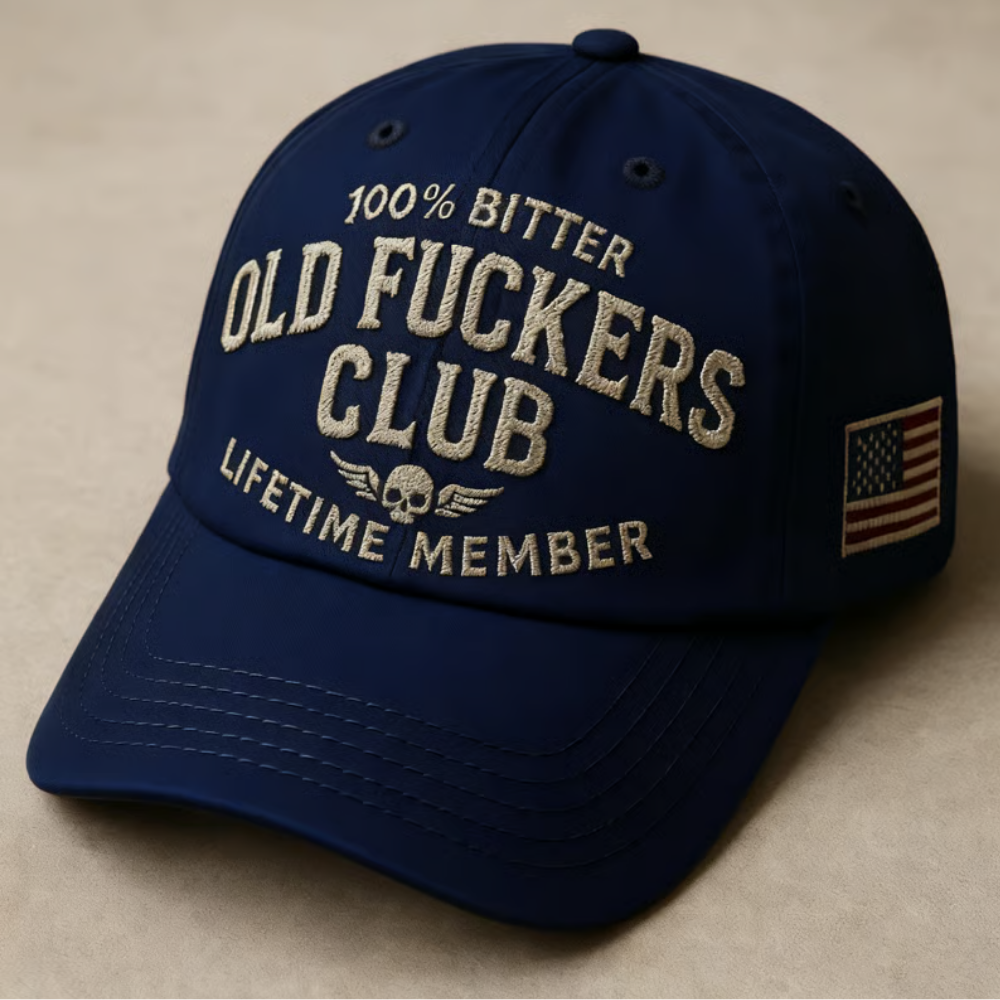CynicClub™ – Vintage Humorvolle Bestickte Baseballkappe