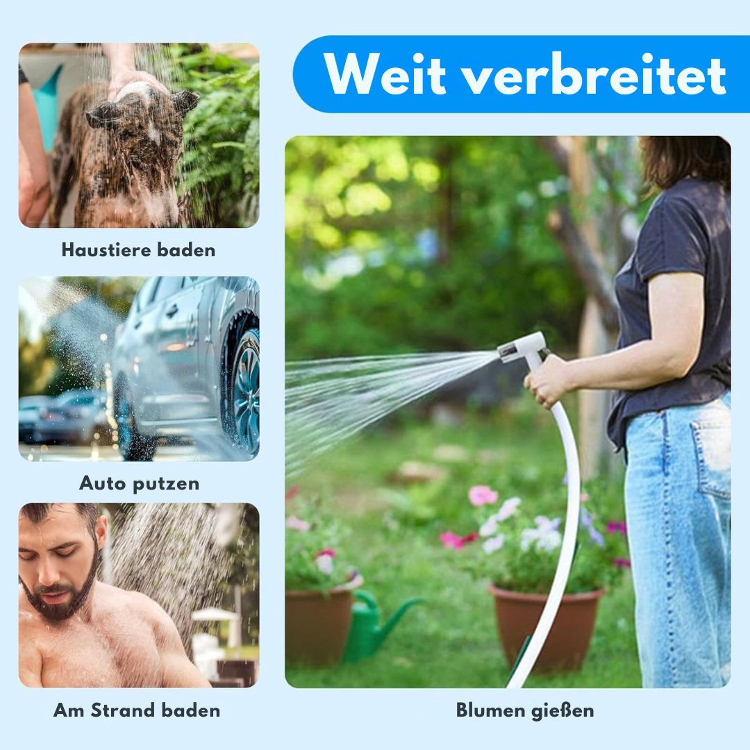 AquaJet™ – Tragbare Wasserlösung für den Außenbereich