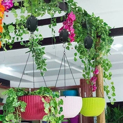 PlantLift™ – Müheloses Aufhängen & Gießen von Pflanzen