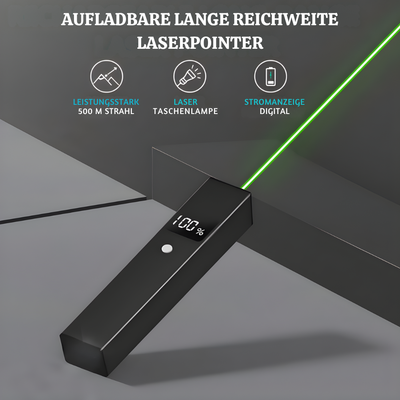 RayStrike™ – Wiederaufladbarer Langstrecken Laserpointer